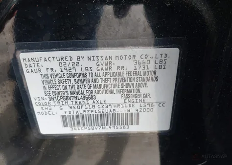 3N1CP5BV7NL495583
